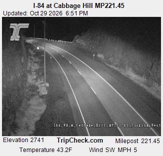 I-84 at Cabbage Hill MP221.45